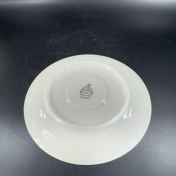 Vintage 1970s PICKARD China NAVARRE Pattern CUP And Saucer Set 2 Made in USA - Picture 6 of 15